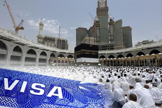 Ảrập Xêút mở lại thị thực Umrah cho người hành hương