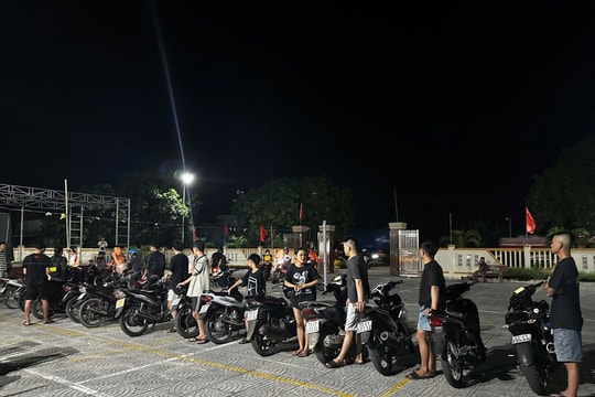 Quảng Bình: Hóa trang, mật phục, xử lý tình trạng thanh thiếu niên vi phạm trật tự an toàn giao thông