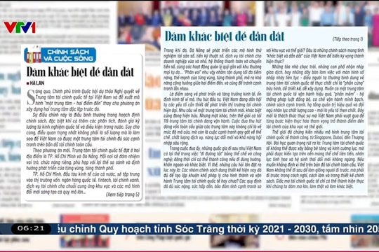 Điểm báo VTV1: Dám khác biệt để dẫn dắt