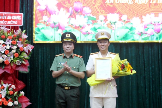 Đại tá Lê Phú Thạnh được Bộ Công an giao phụ trách Công an tỉnh An Giang
