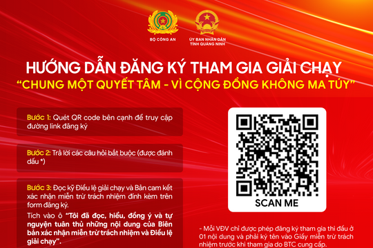 5.000 vận động viên tham gia giải chạy “Chung một quyết tâm - Vì cộng đồng không ma túy”