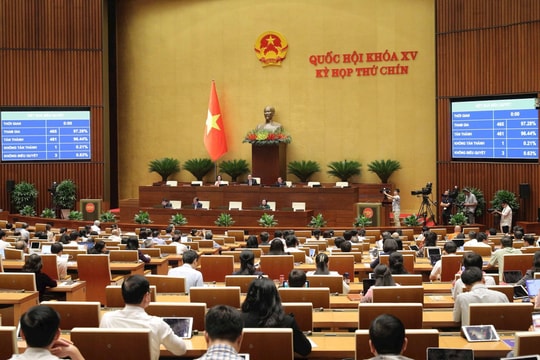 Quốc hội thông qua Nghị quyết "lịch sử" sáp nhập tỉnh, thành