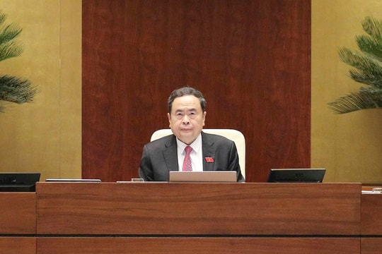 Chủ tịch Quốc hội Trần Thanh Mẫn ký ban hành nghị quyết của Quốc hội về việc sắp xếp đơn vị hành chính cấp tỉnh