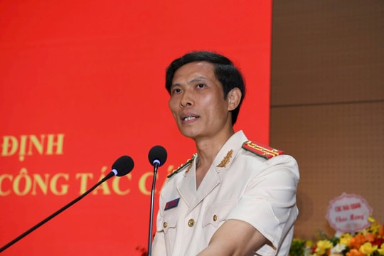 Đại tá Ngô Thanh Bình giữ chức Cục trưởng Cục Cảnh sát điều tra tội phạm về ma túy