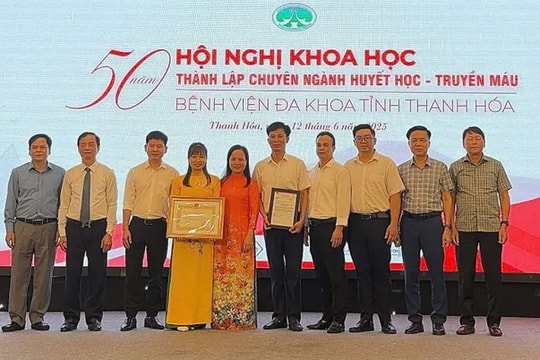 Trung tâm Huyết học và Truyền máu Thanh Hóa đạt Chứng nhận EU-GMP