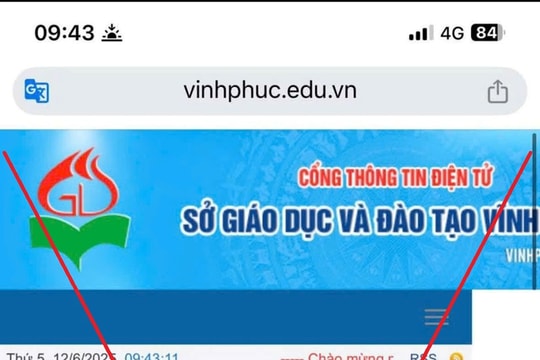 Vĩnh Phúc: Cảnh báo tin giả khi tra cứu điểm thi lớp 10 THPT