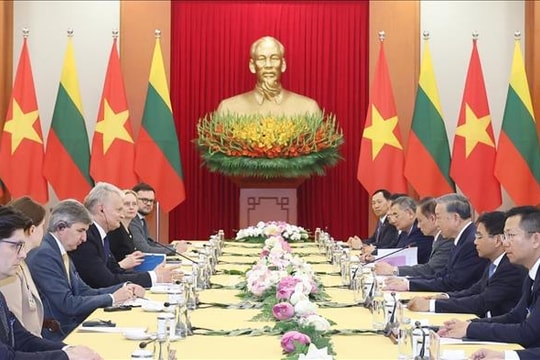 Tổng thống Cộng hòa Litva Gitanas Nauseda và Phu nhân kết thúc chuyến thăm chính thức Việt Nam