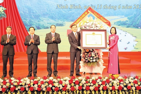 Phó Chủ tịch Quốc hội Nguyễn Thị Thanh dự Lễ Công bố tỉnh Ninh Bình hoàn thành xây dựng nông thôn mới năm 2024