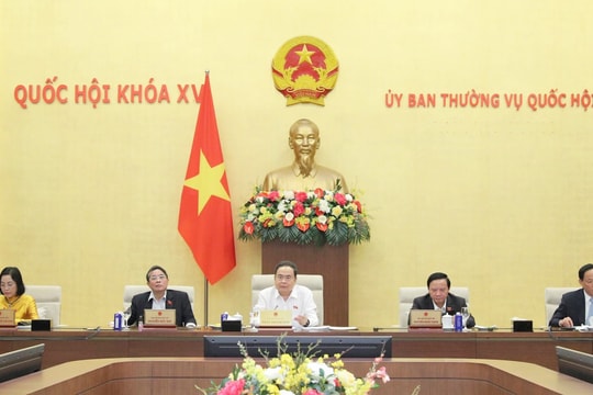 Chủ tịch Quốc hội Trần Thanh Mẫn chủ trì cuộc họp chuẩn bị Phiên chất vấn và trả lời chất vấn