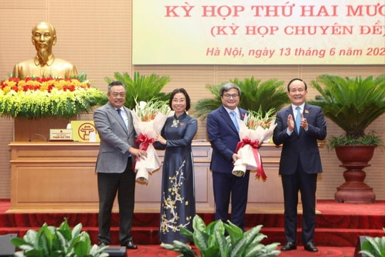 Hà Nội: Bầu bổ sung Phó Chủ tịch HĐND và Phó Chủ tịch UBND thành phố