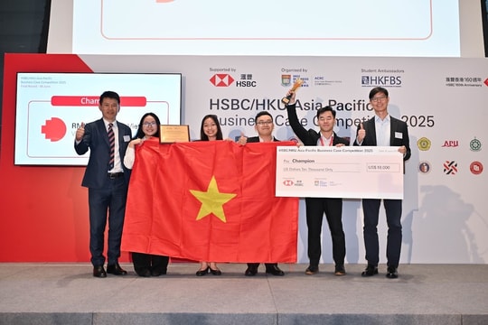 Sinh viên Việt Nam giành quán quân cuộc thi kinh doanh Châu Á - Thái Bình Dương