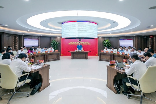 Họp Ban Chỉ đạo dự án cao tốc Đồng Đăng - Trà Lĩnh