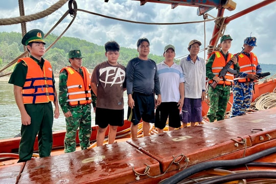 Kiên Giang: Phát hiện tàu chở 26.000 lít dầu không rõ nguồn gốc