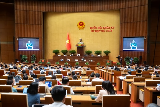 THÔNG CÁO BÁO CHÍ SỐ 26 KỲ HỌP THỨ 9, QUỐC HỘI KHÓA XV