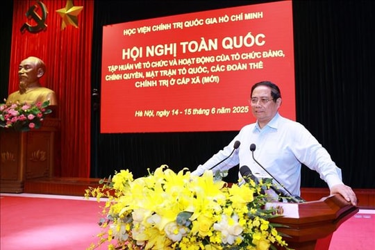 Thủ tướng Phạm Minh Chính: Đến 30/6 hệ thống chính trị cấp xã trong toàn quốc đi vào hoạt động đồng bộ