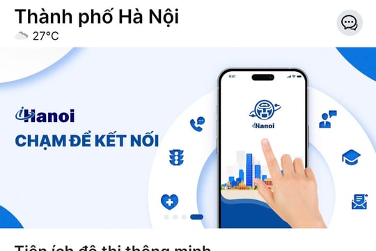 Hà Nội: Tích hợp tiếp nhận phản ánh vi phạm giao thông qua Ứng dụng iHanoi