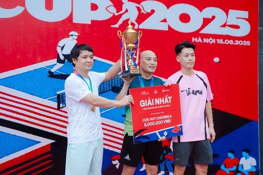 "Lộ diện" những nhà vô địch giải Pickleball Báo chí và Truyền thông - ACE Cup 2025