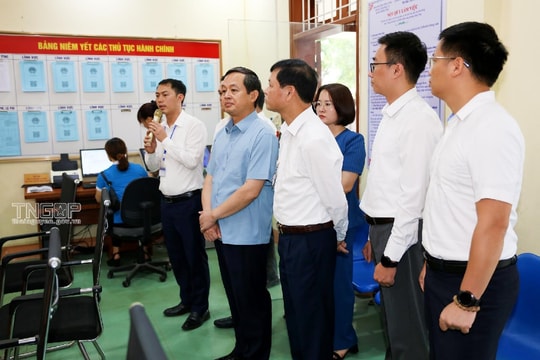 Thái Nguyên: Vận hành thử nghiệm hoạt động của tổ chức bộ máy xã, phường mới
