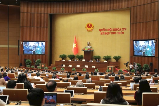 THÔNG CÁO BÁO CHÍ SỐ 27 KỲ HỌP THỨ 9, QUỐC HỘI KHÓA XV