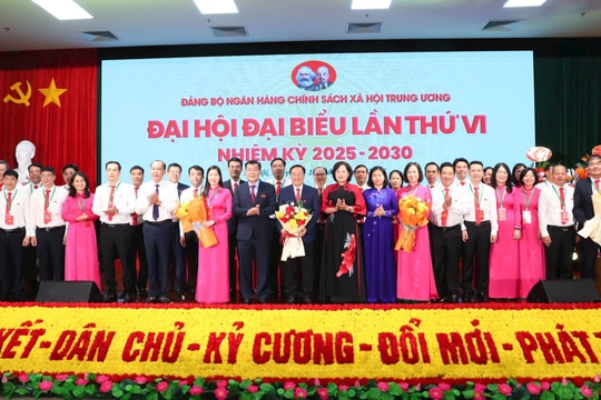 Đại hội đại biểu Đảng bộ NHCSXH nhiệm kỳ 2025 - 2030: Đoàn kết - Dân chủ - Kỷ cương - Đổi mới - Phát triển