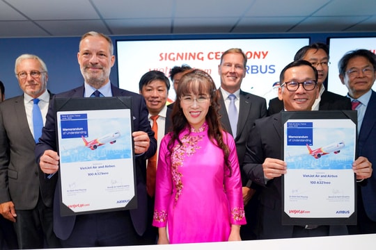 Vietjet đặt hàng mới 100 máy bay A320/ A321neo