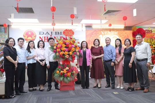 Nhiều cơ quan, đơn vị chúc mừng Báo Đại biểu Nhân dân