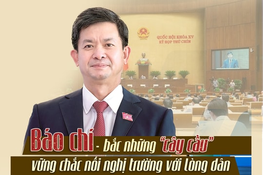 Báo chí - bắc những “cây cầu” vững chắc nối nghị trường với lòng dân