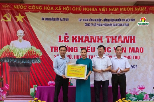 Khánh thành Trường Tiểu học Yến Mao