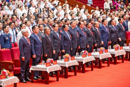 Tổng Bí thư Tô Lâm dự và phát biểu tại Lễ kỷ niệm 100 năm ngày Báo chí Cách mạng Việt Nam