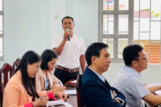 Phân công khảo sát để tham gia thảo luận, chất vấn