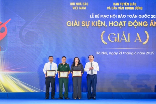 Báo chí Văn phòng Quốc hội ghi dấu ấn tại Hội báo toàn quốc 2025