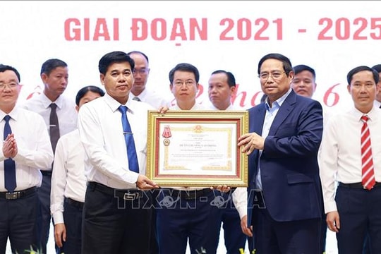 Thủ tướng Phạm Minh Chính: Các chương trình, phong trào phải để người dân cảm nhận và thụ hưởng thành quả thực