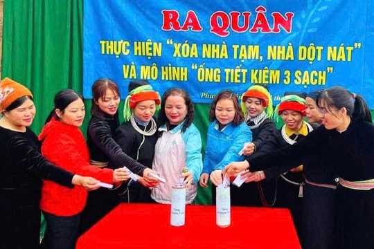 “Ống tiết kiệm 3 sạch” của phụ nữ Hà Giang