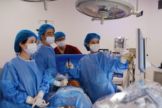 Điều trị thành công cho sản phụ mắc hội chứng song thai không tim