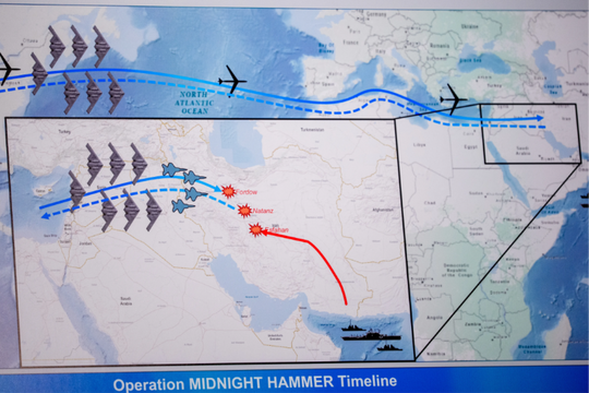 Toàn cảnh chiến dịch tấn công Iran của Tổng thống Donald Trump