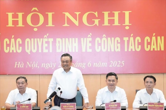 Ông Lê Thanh Nam giữ chức vụ Chánh Văn phòng UBND thành phố Hà Nội