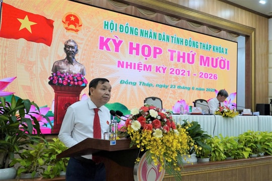 Kỳ họp thứ 10, HĐND tỉnh Khóa X thông qua 31 dự thảo nghị quyết về phát triển kinh tế - xã hội năm 2025