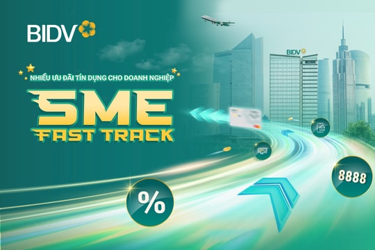 Ưu đãi vay vốn đặc biệt cho doanh nghiệp với BIDV SME Fast Track