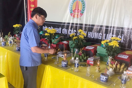 Quảng Trị: Tìm kiếm và cất bốc được 10 hài cốt tại bản Chùa