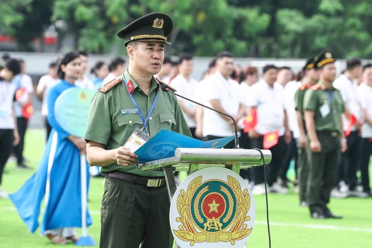 Khai mạc Hội thao Công an Thủ đô năm 2025