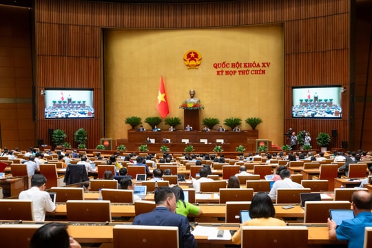 THÔNG CÁO BÁO CHÍ SỐ 35 KỲ HỌP THỨ 9, QUỐC HỘI KHÓA XV