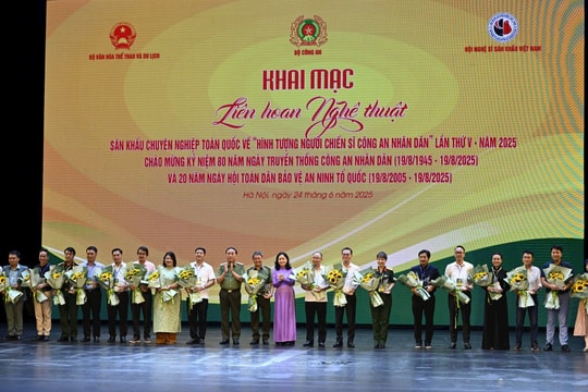 25 vở diễn tham gia liên hoan sân khấu về hình tượng chiến sĩ công an nhân dân