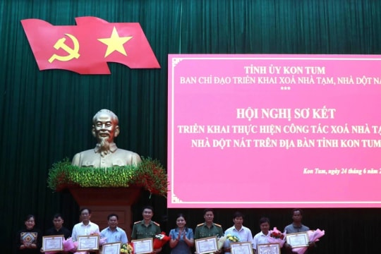 Kon Tum completes substandard housing eradication two months ahead of schedule