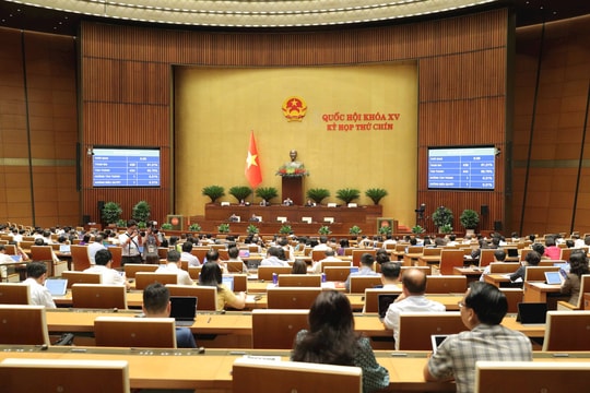 Thông qua Nghị quyết sửa đổi, bổ sung một số điều của Nội quy Kỳ họp Quốc hội