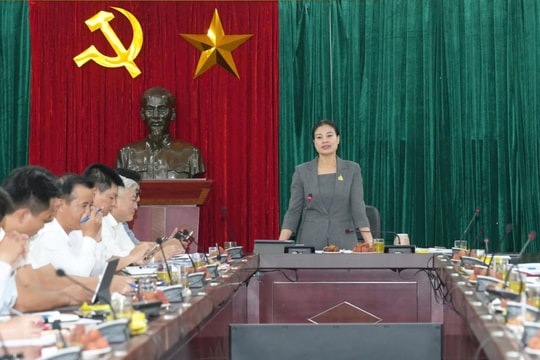 Hà Nội: Tổ công tác số 10 làm việc với các quận, huyện về hướng dẫn công tác sắp xếp đơn vị hành chính cấp xã