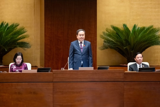 Chủ tịch Quốc hội Trần Thanh Mẫn chủ trì Hội nghị về Quốc hội số