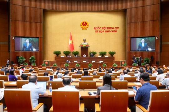 THÔNG CÁO BÁO CHÍ SỐ 34 KỲ HỌP THỨ 9, QUỐC HỘI KHÓA XV