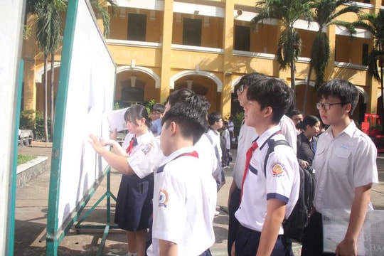 TP. Hồ Chí Minh: Những trường THPT có điểm chuẩn vào lớp 10 cao nhất