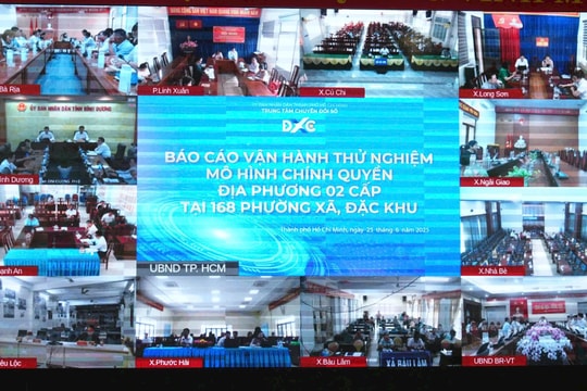 TP. Hồ Chí Minh: 168 phường, xã, đặc khu “chạy thử” thuận lợi, thông suốt