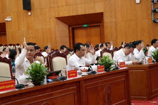 Thái Nguyên: Thông qua nhiều nghị quyết quan trọng triển khai mô hình chính quyền địa phương hai cấp